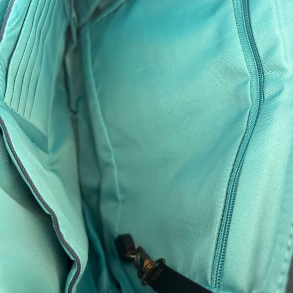 Travelon RFID large purse hooks blue new 10x14" hook adj strap Safety Protection - Picture 10 of 16